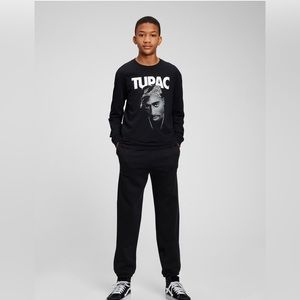 Teen Tupac 100% Organic Graphic T-shirt